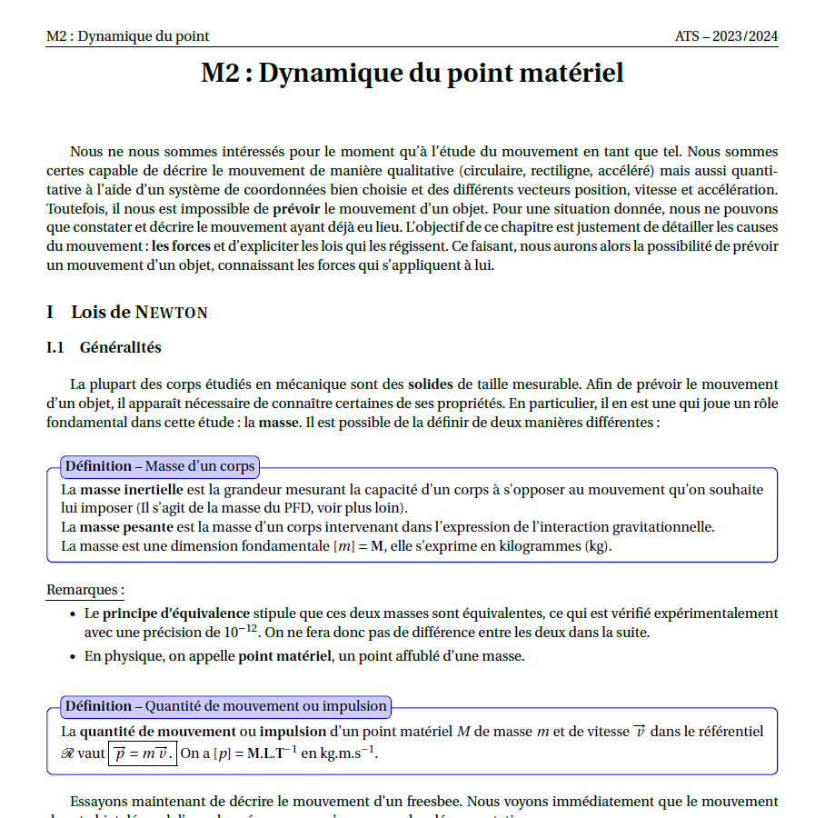 image du pdf de cours M 2