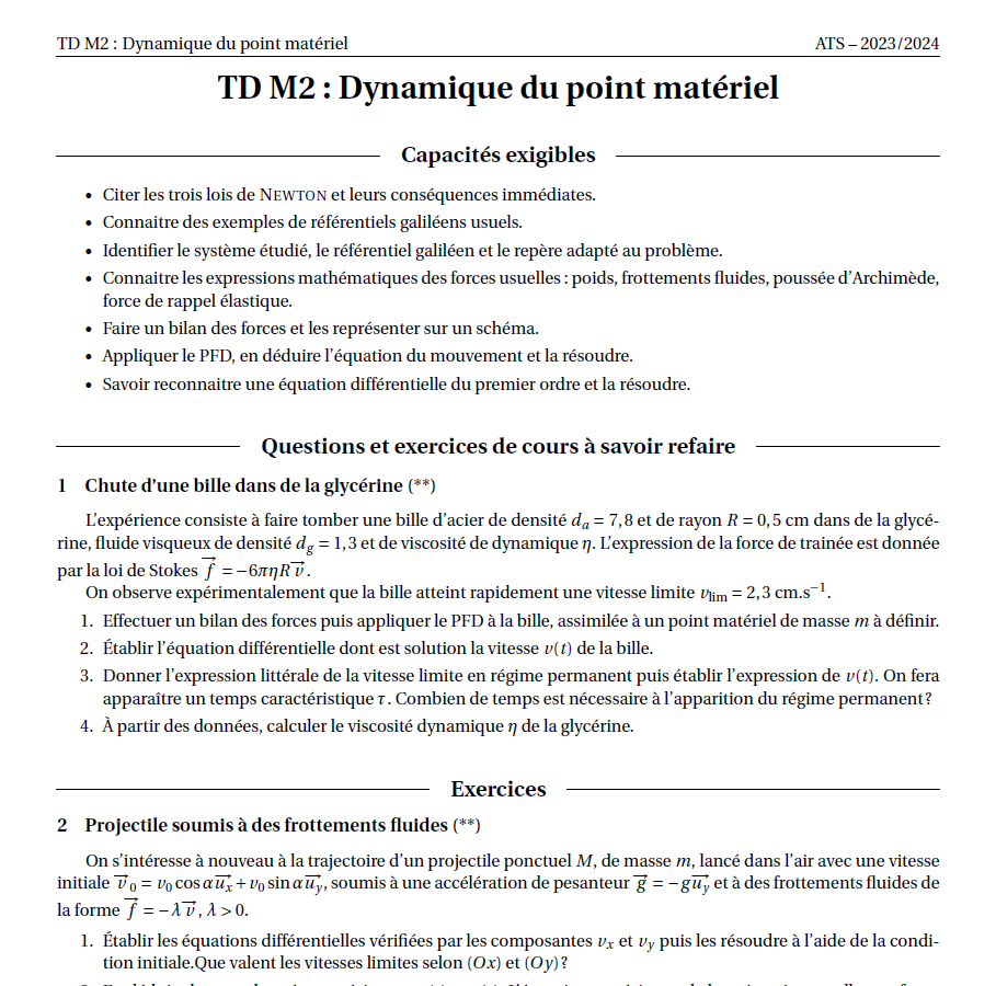 image du sujet de TD M 2