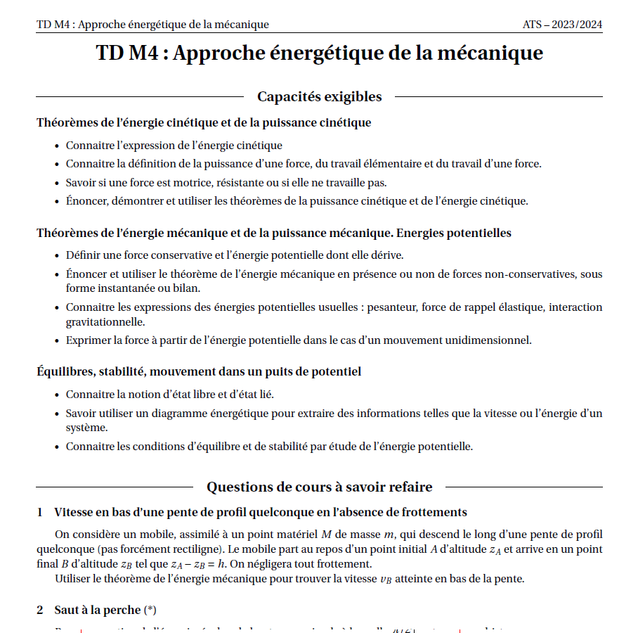 image du sujet de TD M 3